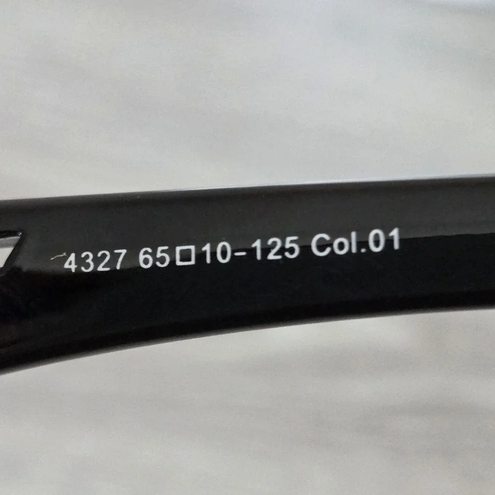 Fratelli Rossetti 4327 Sunglasses Black‎ Acetate Italy Vintage 90s Gradient Lens